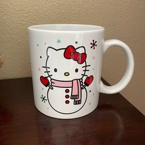 New Hello Kitty Snowman Mug